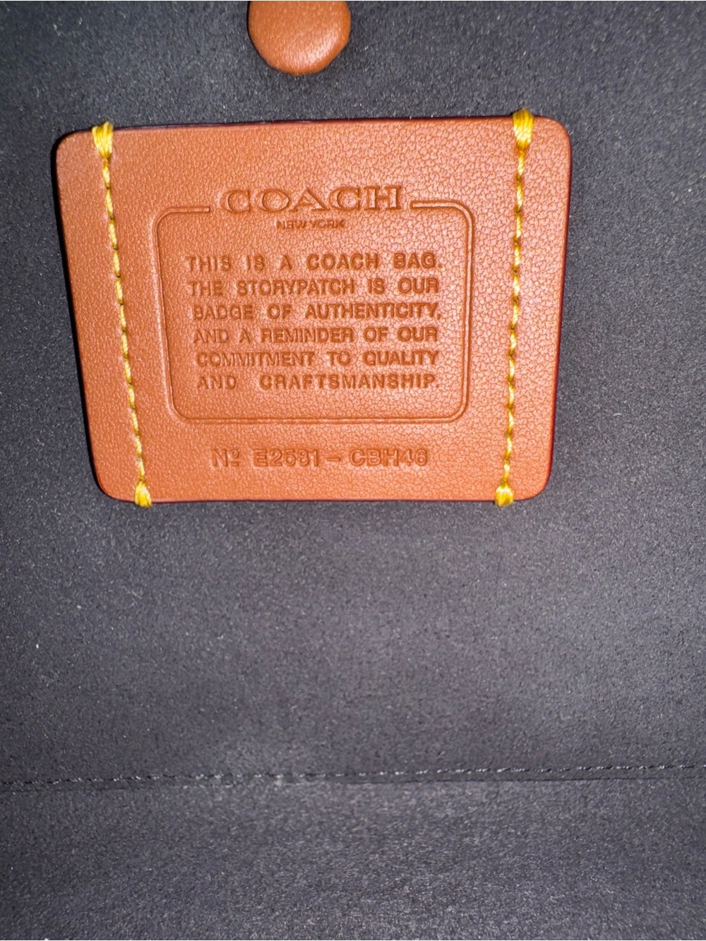 COACH Loved Leather set, Empire 28 and NY zip card case wallet - Picture 9 of 16